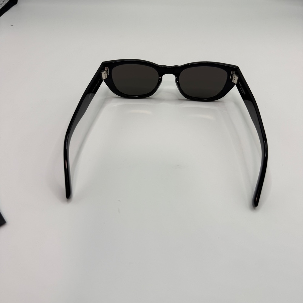 NEW Yves Saint Laurent Black Sunglasses - Picture 8 of 11